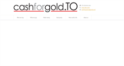 Desktop Screenshot of cashforgold.to