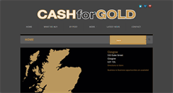 Desktop Screenshot of cashforgold.co.uk