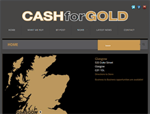 Tablet Screenshot of cashforgold.co.uk